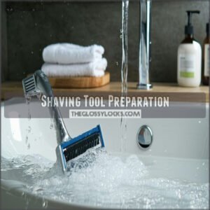 Shaving Tool Preparation