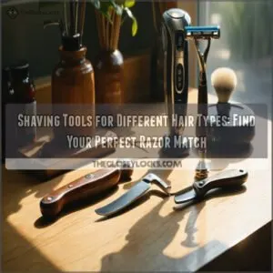 shaving tools for different hair types