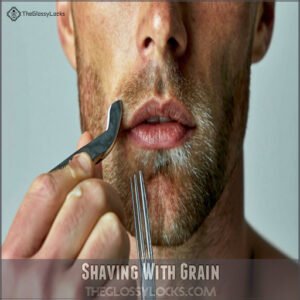 Shaving With Grain