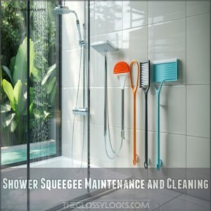 Shower Squeegee Maintenance and Cleaning