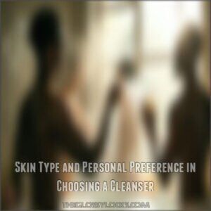 Skin Type and Personal Preference in Choosing a Cleanser