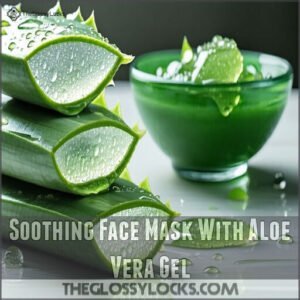 Soothing Face Mask With Aloe Vera Gel