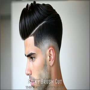 Spiky Brush Cut