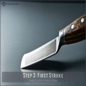 Step 3: First Stroke