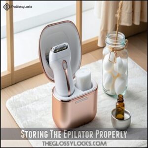 Storing The Epilator Properly