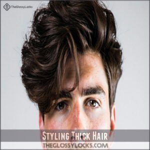 Styling Thick Hair