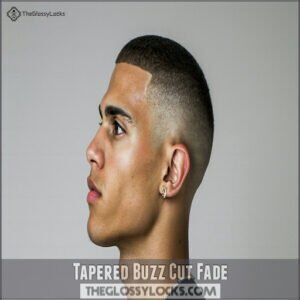 Tapered Buzz Cut Fade