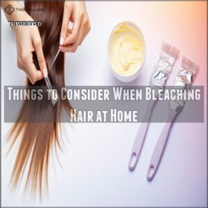 Things to Consider When Bleaching Hair at Home