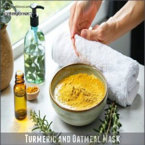 Turmeric and Oatmeal Mask Turmeric and Oatmeal Mask