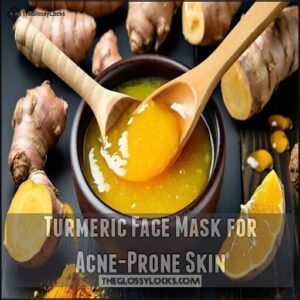 Turmeric Face Mask for Acne-Prone Skin