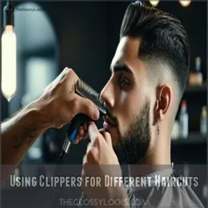 Using Clippers for Different Haircuts Using Clippers for Different Haircuts