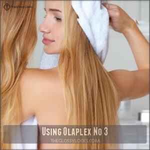 Using Olaplex No 3