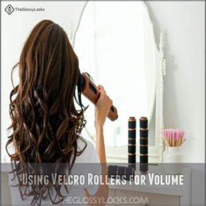 Using Velcro Rollers for Volume