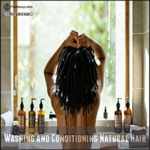 Washing and Conditioning Natural Hair