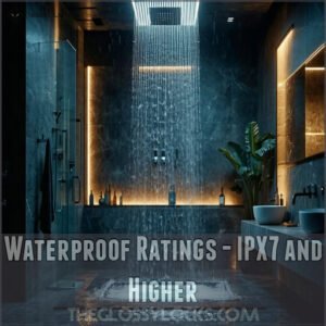 Waterproof Ratings - IPX7 and Higher