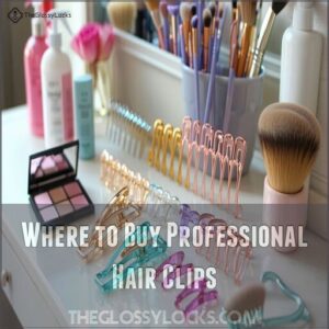 Where to Buy Professional Hair Clips