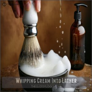 Whipping Cream Into Lather