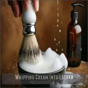 Whipping Cream Into Lather Whipping Cream Into Lather