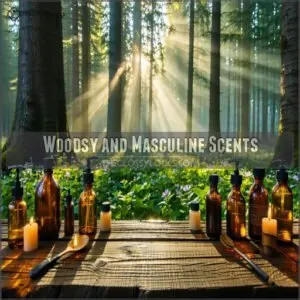 Woodsy and Masculine Scents