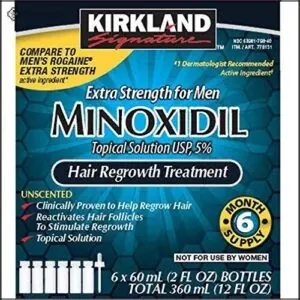 6 Months Kirkland Minoxidil 5%