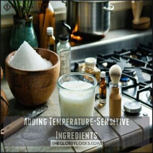 Adding Temperature-Sensitive Ingredients