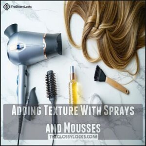 Adding Texture With Sprays and Mousses