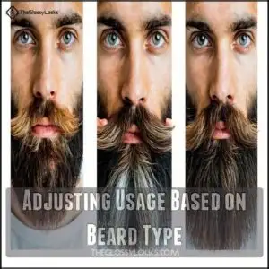 Adjusting Usage Based on Beard Type