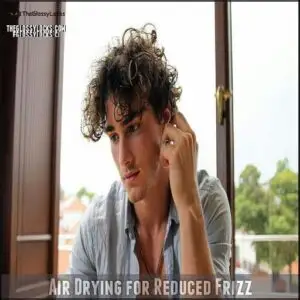 Air Drying for Reduced Frizz