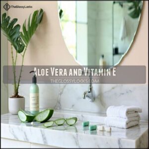 Aloe Vera and Vitamin E