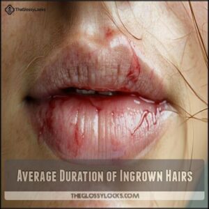 Average Duration of Ingrown Hairs