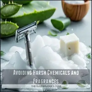 Avoiding Harsh Chemicals and Fragrances
