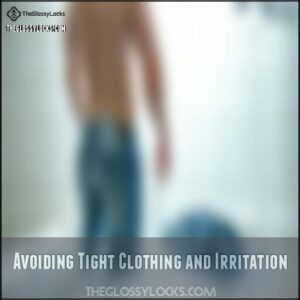 Avoiding Tight Clothing and Irritation