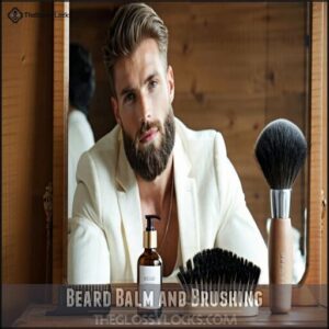 Beard Balm and Brushing