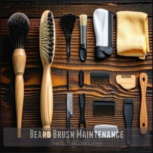 Beard Brush Maintenance