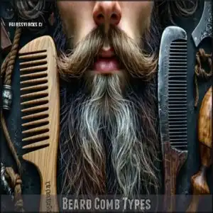 Beard Comb Types