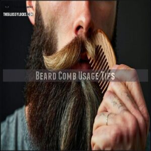 Beard Comb Usage Tips