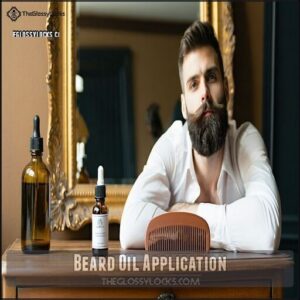 Beard Oil Application