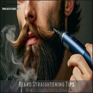 Beard Straightening Tips