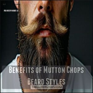 Benefits of Mutton Chops Beard Styles