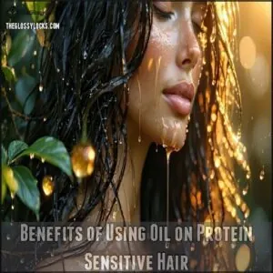 Benefits of Using Oil on Protein Sensitive Hair Benefits of Using Oil on Protein Sensitive Hair
