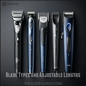 Blade Types and Adjustable Lengths
