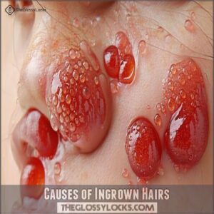 Causes of Ingrown Hairs Causes of Ingrown Hairs