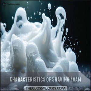 Characteristics of Shaving Foam