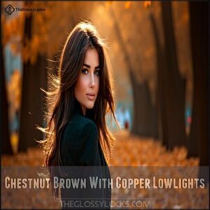 Chestnut Brown With Copper Lowlights