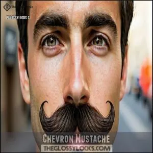 Chevron Mustache