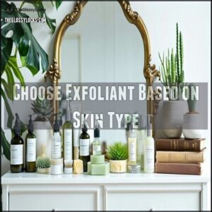 Choose Exfoliant Based on Skin Type