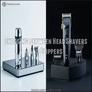 Choosing Between Head Shavers and Clippers