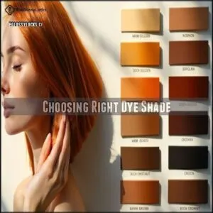 Choosing Right Dye Shade