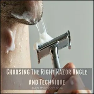 Choosing The Right Razor Angle and Technique Choosing The Right Razor Angle and Technique