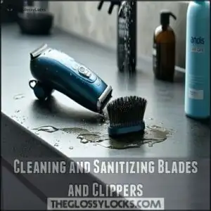 Cleaning and Sanitizing Blades and Clippers